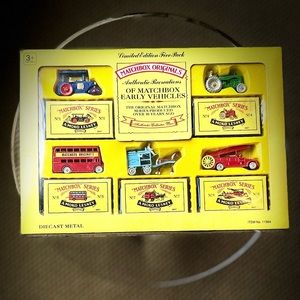 Vintage Matchbox Originals Authentic Recreations 5 Pack Vehicles